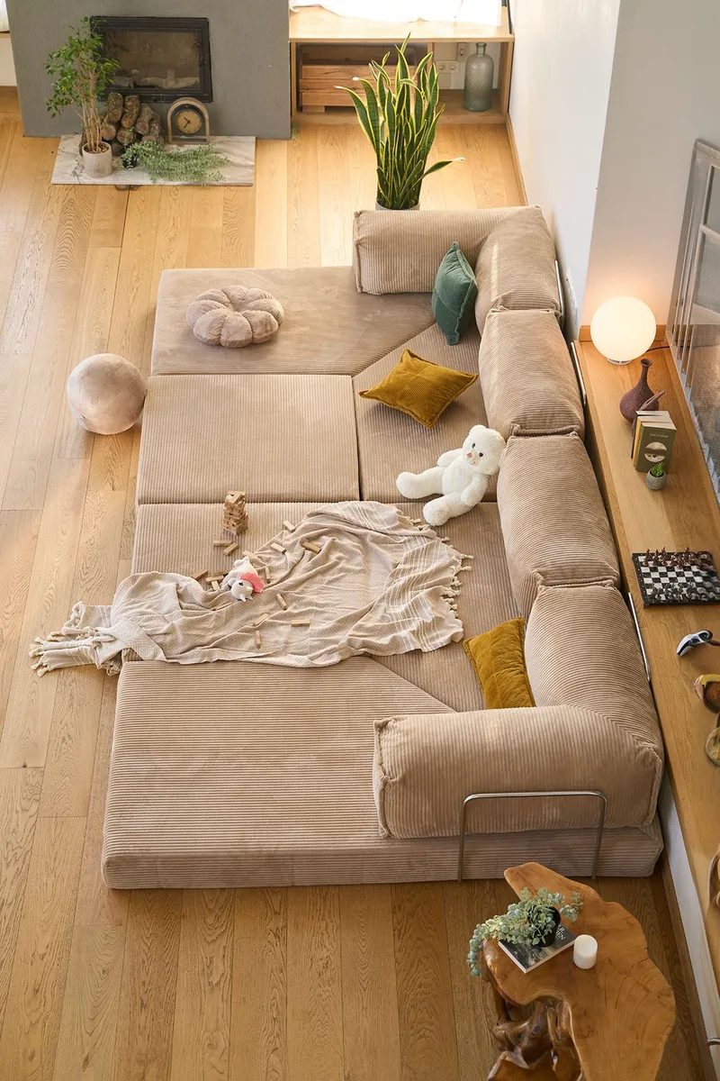Corner Sofa-Bed Atelier Del Sofa - Møbler - Sofaer - Sovesofaer - Hjørnesovesofa