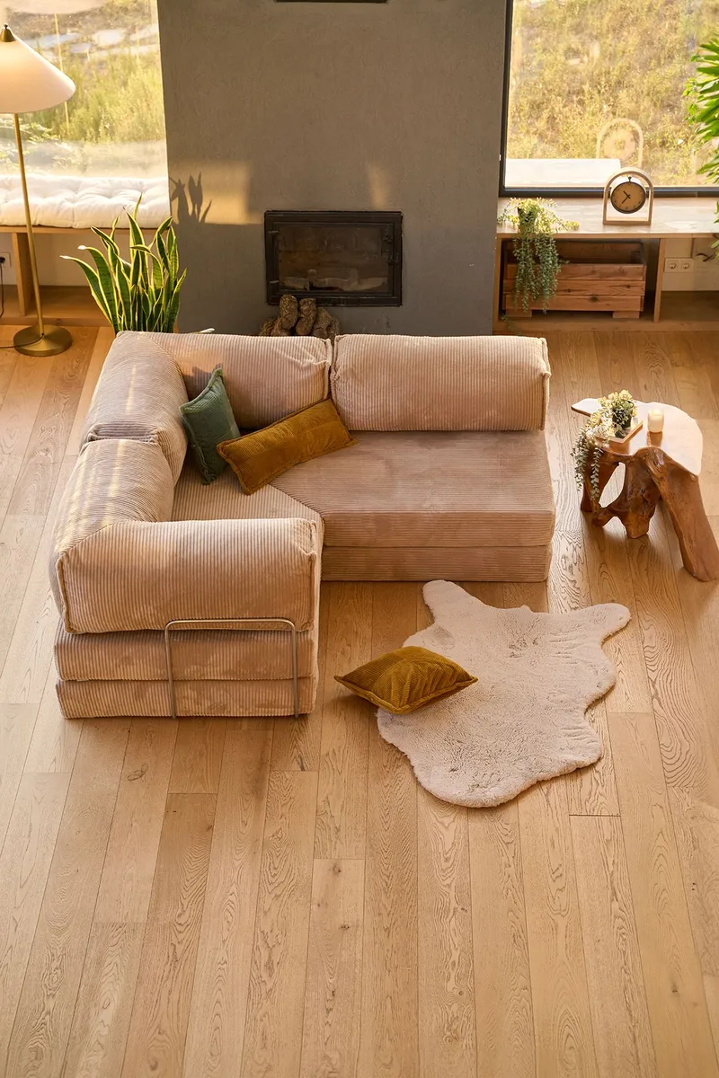 Corner Sofa-Bed Atelier Del Sofa - Møbler - Sofaer - Sovesofaer - Hjørnesovesofa
