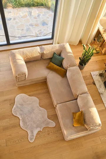 Corner Sofa-Bed Atelier Del Sofa - Møbler - Sofaer - Sovesofaer - Hjørnesovesofa