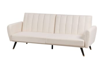 Debrina Sovesofa 3-seter - Beige - Møbler - Sofaer - Sovesofaer - 3 seters sovesofa