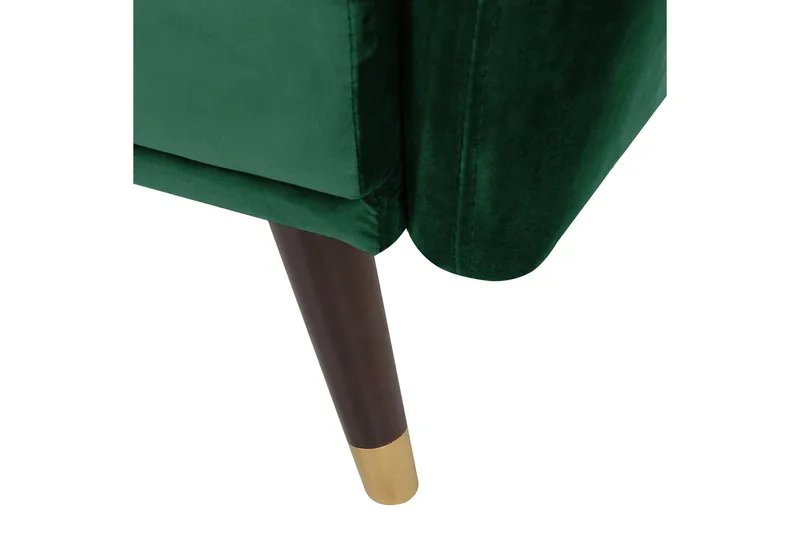 Debrina Sovesofa 3-seter - Grønn - Møbler - Sofaer - Sovesofaer - 3 seters sovesofa