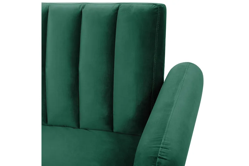 Debrina Sovesofa 3-seter - Grønn - Møbler - Sofaer - Sovesofaer - 3 seters sovesofa