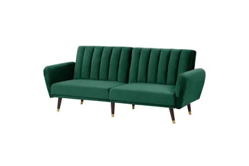 Debrina Sovesofa 3-seter - Grønn - Møbler - Sofaer - Sovesofaer - 3 seters sovesofa