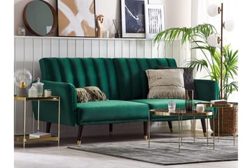 Debrina Sovesofa 3-seter - Grønn - Møbler - Sofaer - Sovesofaer - 3 seters sovesofa