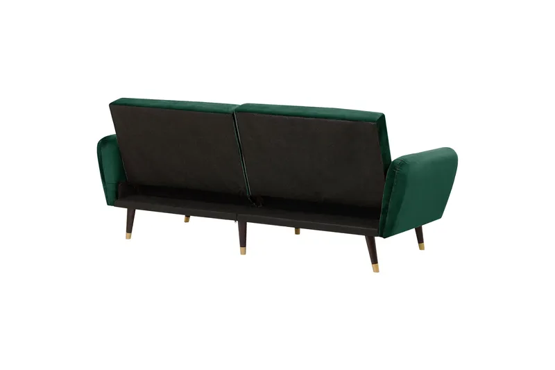 Debrina Sovesofa 3-seter - Grønn - Møbler - Sofaer - Sovesofaer - 3 seters sovesofa