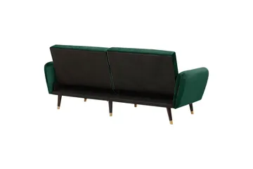 Debrina Sovesofa 3-seter - Grønn - Møbler - Sofaer - Sovesofaer - 3 seters sovesofa
