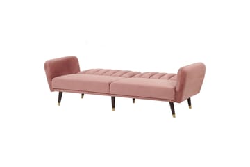 Debrina Sovesofa 3-seter - Rosa - Møbler - Sofaer - Sovesofaer - 3 seters sovesofa