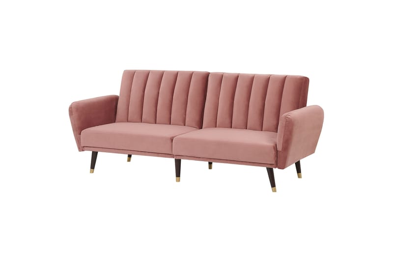 Debrina Sovesofa 3-seter - Rosa - Møbler - Sofaer - Sovesofaer - 3 seters sovesofa
