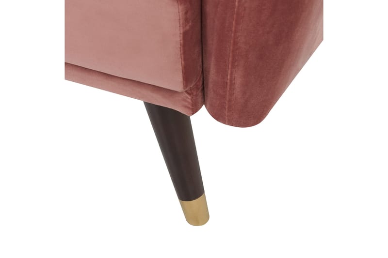 Debrina Sovesofa 3-seter - Rosa - Møbler - Sofaer - Sovesofaer - 3 seters sovesofa