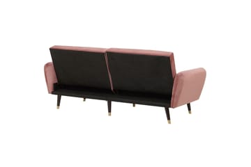 Debrina Sovesofa 3-seter - Rosa - Møbler - Sofaer - Sovesofaer - 3 seters sovesofa