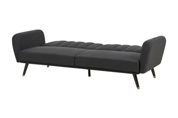 Debrina Sovesofa 3-seter - Svart - Møbler - Sofaer - Sovesofaer - 3 seters sovesofa