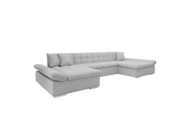 Dewitt Sovesofa Dubbeldivan 5-sits - Grå - Møbler - Sofaer - Sovesofaer - U sovesofa