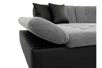 Dewitt Sovesofa Dubbeldivan 5-sits - Svart - Møbler - Sofaer - Sovesofaer - Sovesofa divan