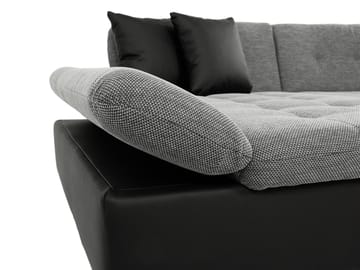 Dewitt Sovesofa med dobbel sjeselong 5-seter - Brun - Møbler - Sofaer - Sovesofaer - U sovesofa
