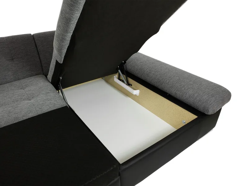 Dewitt Sovesofa med dobbel sjeselong 5-seter - Brun - Møbler - Sofaer - Sovesofaer - U sovesofa