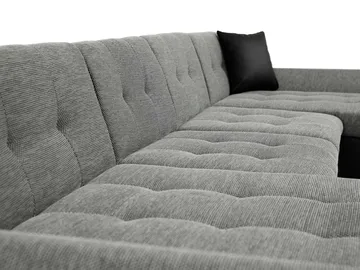 Dewitt Sovesofa med dobbel sjeselong 5-seter - Brun - Møbler - Sofaer - Sovesofaer - U sovesofa