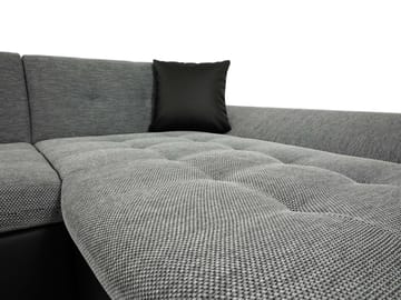 Dewitt Sovesofa med dobbel sjeselong 5-seter - Brun - Møbler - Sofaer - Sovesofaer - U sovesofa
