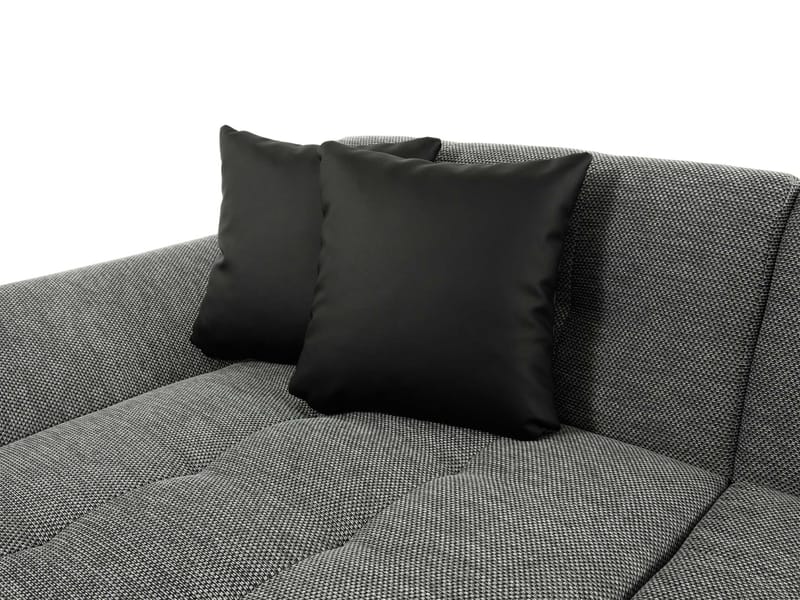Dewitt Sovesofa med dobbel sjeselong 5-seter - Brun - Møbler - Sofaer - Sovesofaer - U sovesofa
