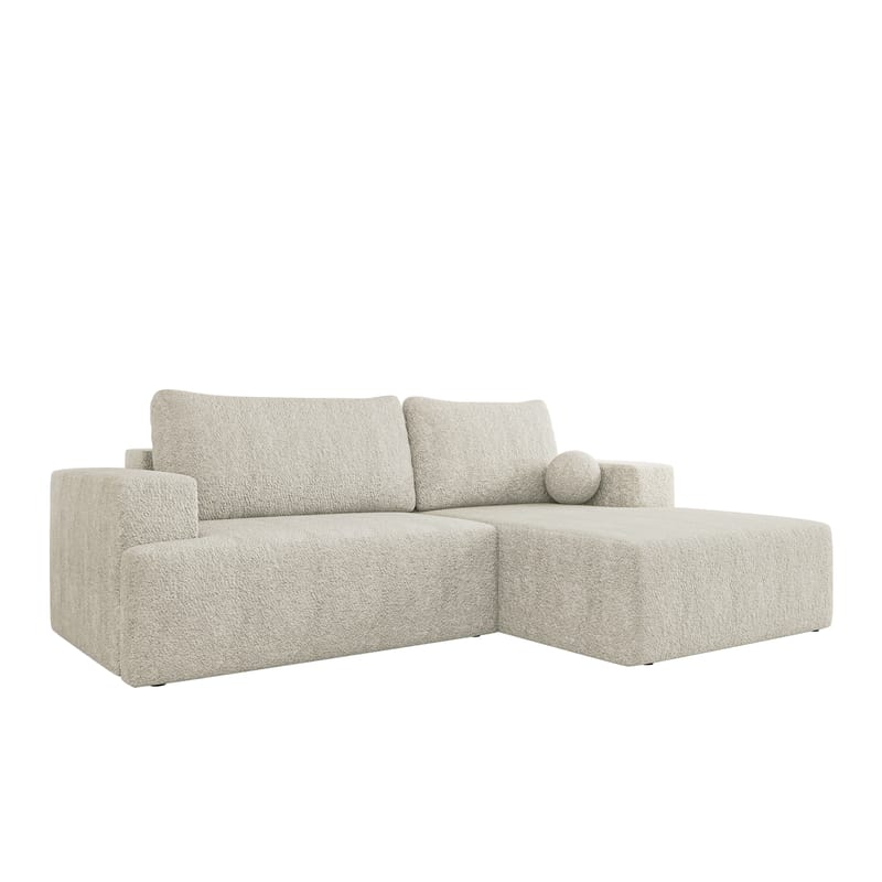 Deylor Sovesofa med sjeselong 3-seter - Beige - Møbler - Sofaer - Sovesofaer - Sovesofa divan