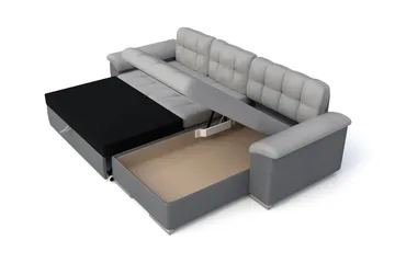 Diana Divansovesofa 280x160x76 cm - Møbler - Sofaer - Skinnsofaer