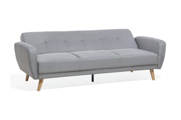 Divansofa Florli 214 cm - Grå - Møbler - Sofaer - Sovesofaer - Langsgående sovesofa