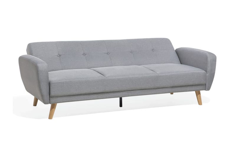 Divansofa Florli 214 cm - Grå - Møbler - Sofaer - Sovesofaer - Langsgående sovesofa