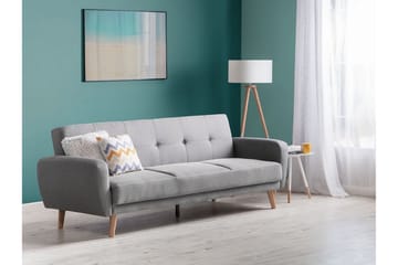 Divansofa Florli 214 cm - Grå - Møbler - Sofaer - Sovesofaer - Langsgående sovesofa