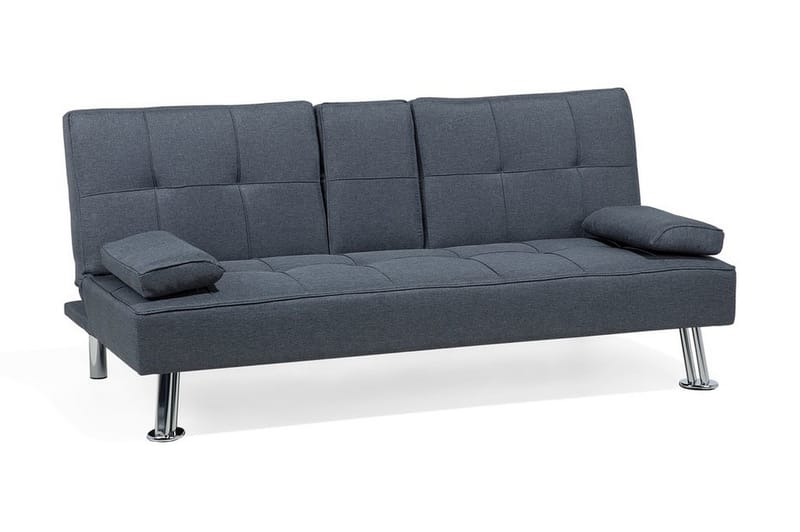 Divansofa Roxen 168 cm - Blå - Møbler - Sofaer - Sovesofaer - Langsgående sovesofa