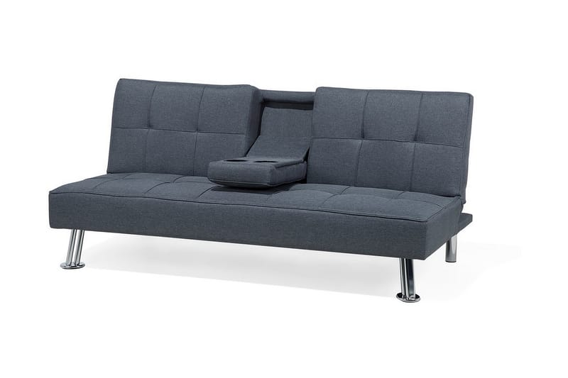 Divansofa Roxen 168 cm - Blå - Møbler - Sofaer - Sovesofaer - Langsgående sovesofa