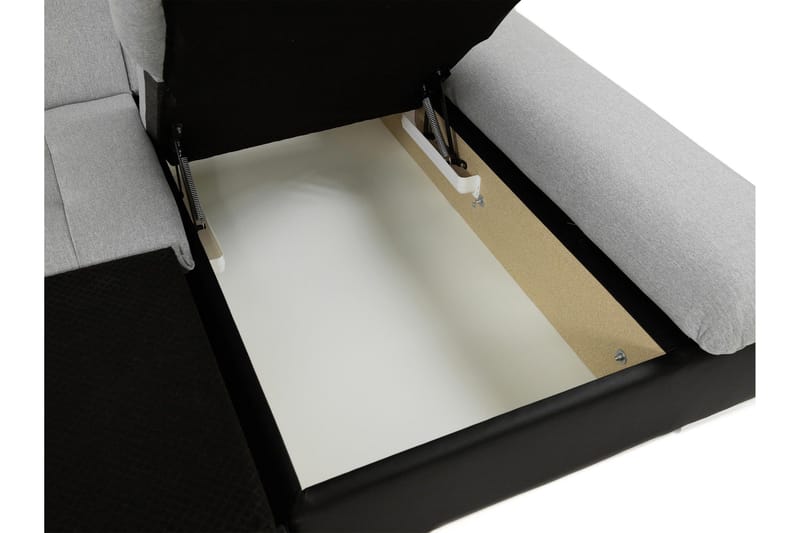 Djerra Sovesofa med Divan 3-seter - Beige - Møbler - Sofaer - Sovesofaer - Sovesofa divan