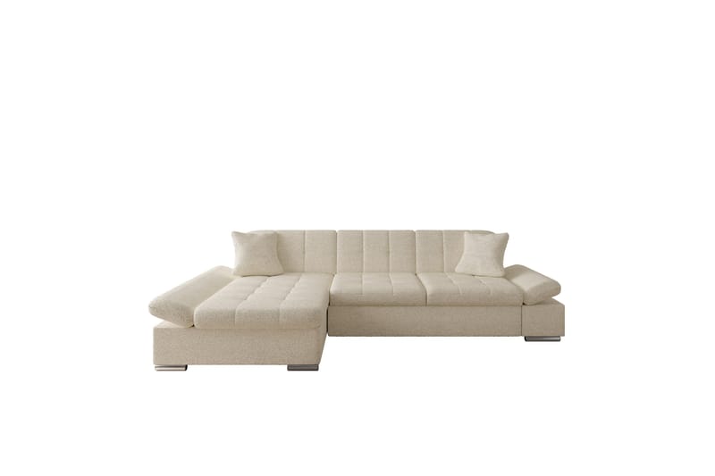 Djerra Sovesofa med Divan 3-seter - Beige - Møbler - Sofaer - Sovesofaer - Sovesofa divan