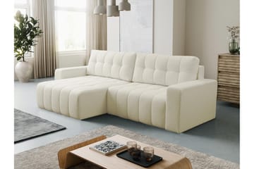 Doryn Sovesofa med Divan 3-seter - Beige - Møbler - Sofaer - Sovesofaer - Sovesofa divan