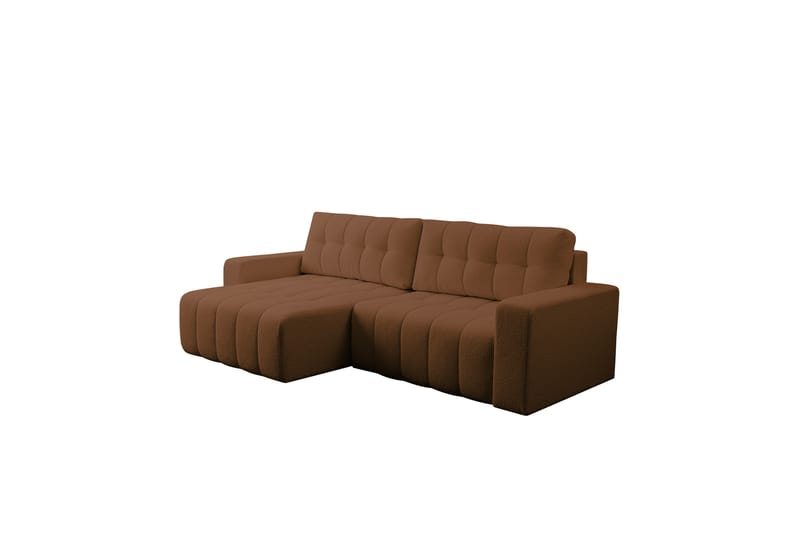 Doryn Sovesofa med Divan 3-seter - Brun - Møbler - Sofaer - Sovesofaer - Sovesofa divan