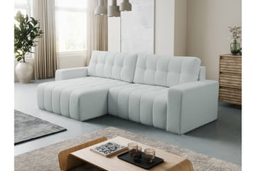 Doryn Sovesofa med Divan 3-seter - Grå - Møbler - Sofaer - Sovesofaer - Sovesofa divan