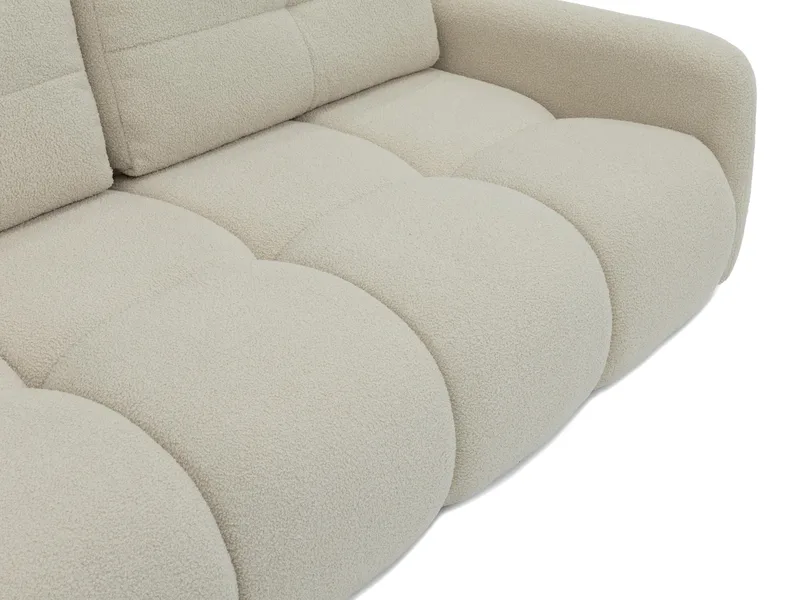 Durven Sovesofa 3-seter - Beige - Møbler - Sofaer - Sovesofaer - 3 seters sovesofa