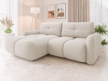 Durven Sovesofa 3-seter - Beige - Møbler - Sofaer - Sovesofaer - 3 seters sovesofa