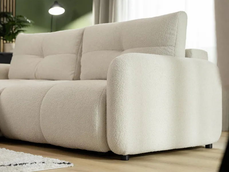 Durven Sovesofa 3-seter - Beige - Møbler - Sofaer - Sovesofaer - 3 seters sovesofa