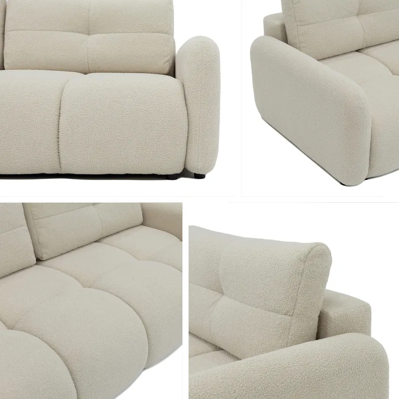Durven Sovesofa 3-seter - Brun - Møbler - Sofaer - Sovesofaer - 3 seters sovesofa