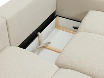 Durven Sovesofa 3-seter - Grå - Møbler - Sofaer - Sovesofaer - 3 seters sovesofa