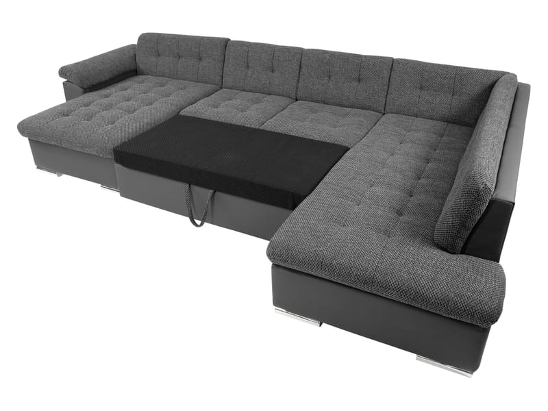 Dynir 6-seters U-sofa med Divan Venstre - Møbler - Sofaer - Sovesofaer - Hjørnesovesofa