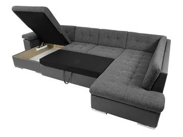 Dynir Sovesofa med sjeselong og sjeselong 5-seter - Beige - Møbler - Sofaer - Sovesofaer - Sovesofa divan
