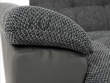 Dynir Sovesofa med sjeselong og sjeselong 5-seter - Rosa - Møbler - Sofaer - Sovesofaer - Sovesofa divan