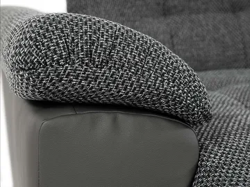 Dynir Sovesofa med sjeselong og sjeselong 5-seter - Rosa - Møbler - Sofaer - Sovesofaer - Sovesofa divan