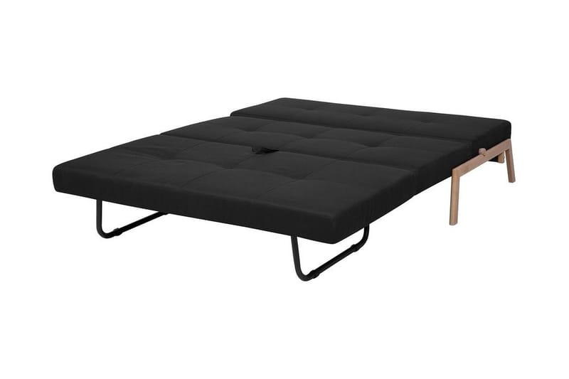 Edland Sovesofa 152 cm - Svart - Møbler - Sofaer - Sovesofaer - Futon - Futon sofa