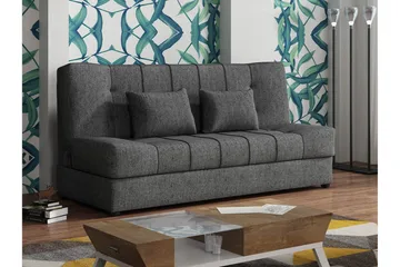 Eduardo Sovesofa 2-seter - Grå - Møbler - Sofaer - Sovesofaer - 2 seters sovesofa