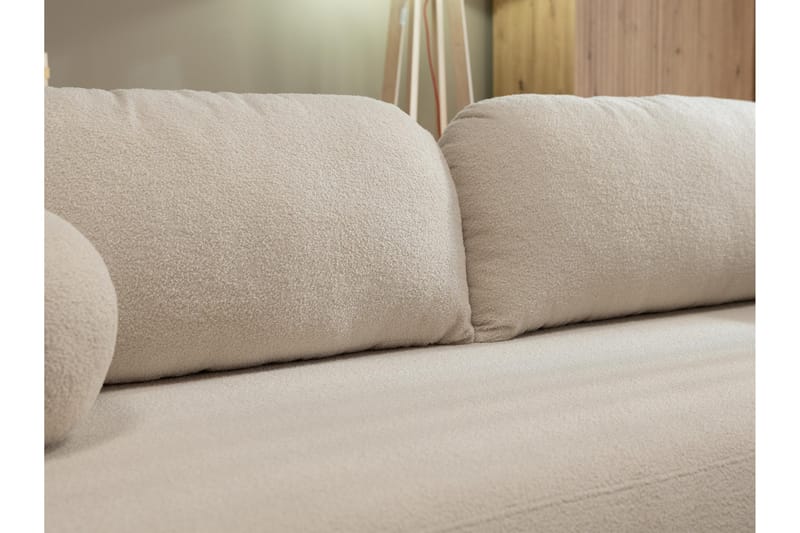 Efrem Sovesofa 3-Seter - Beige - Møbler - Sofaer - Sovesofaer - 3 seters sovesofa
