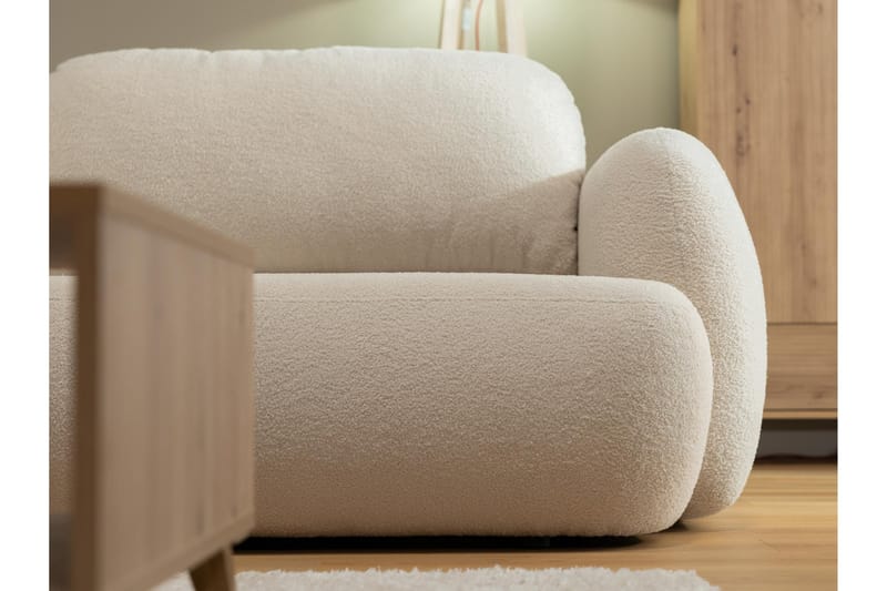 Efrem Sovesofa 3-Seter - Beige - Møbler - Sofaer - Sovesofaer - 3 seters sovesofa