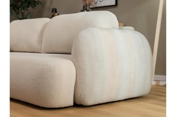 Efrem Sovesofa 3-Seter - Beige - Møbler - Sofaer - Sovesofaer - 3 seters sovesofa