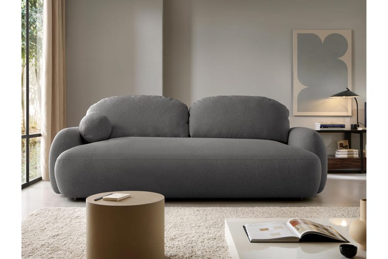 Efrem Sovesofa 3-Seter - Beige - Møbler - Sofaer - Sovesofaer - 3 seters sovesofa