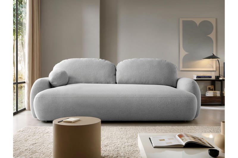 Efrem Sovesofa 3-Seter - Beige - Møbler - Sofaer - Sovesofaer - 3 seters sovesofa